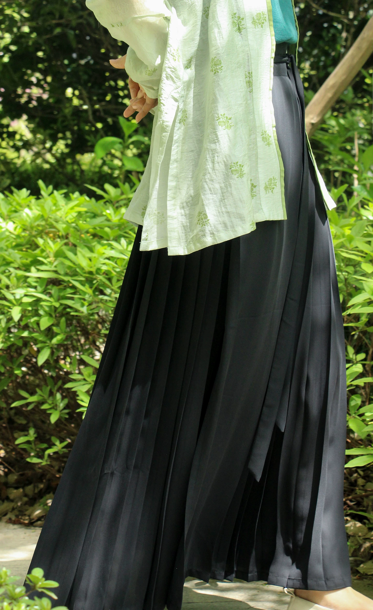 Rainbow Hanfu, winter skirt, 2020, (Physicals)