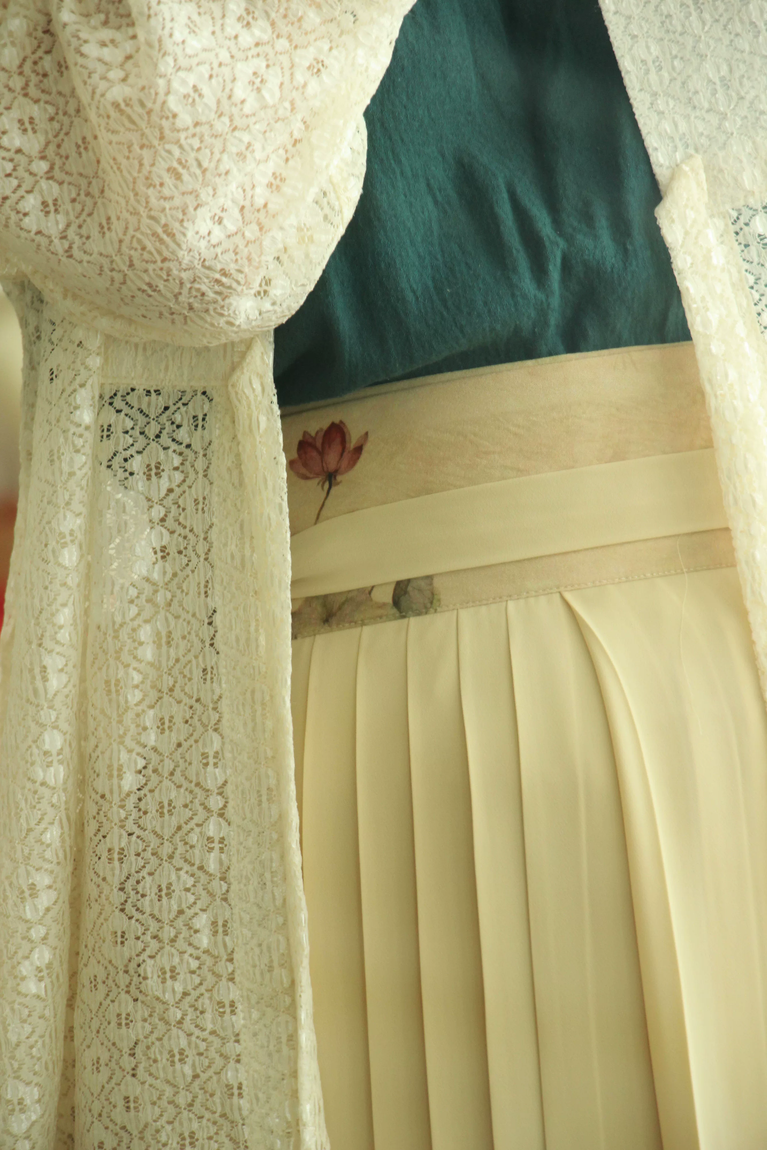 Rainbow Hanfu, winter skirt, 2020, (Physicals)