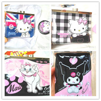Foreign trade Sanlio HELLO purse coin wallet card bag retro personality small cosmetic bag PVC