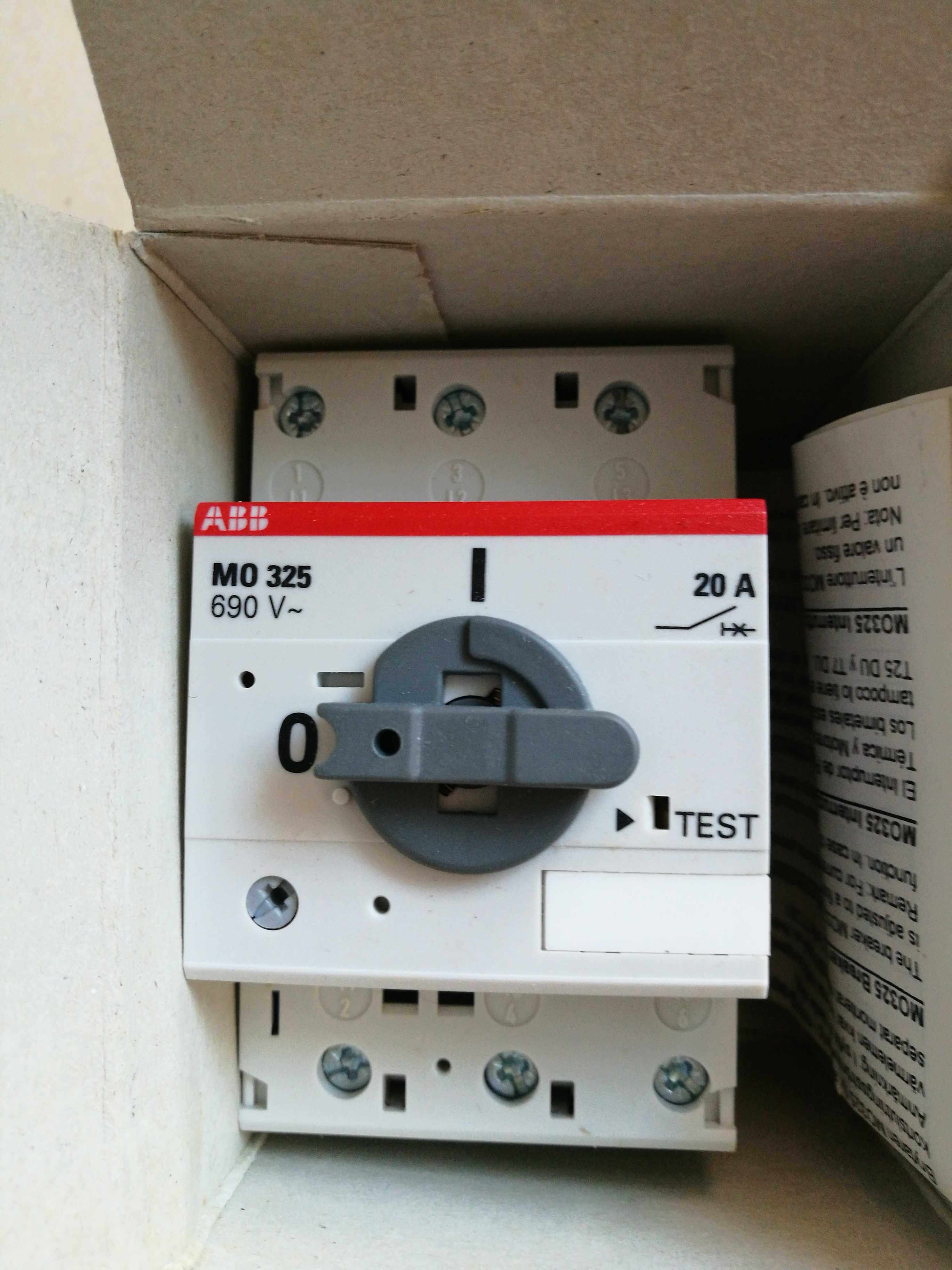 ABB马达断路器MO325-2.5 MO325-4.0 MO325-6.3在2025智能升级中的适配选择?-低压断路器-淘宝百科网