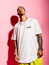 MEDRIA 2019SS good deposit trend t-shirt loose pure color oversize short sleeves ins hyperfire