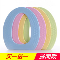 Toilet cushion cushion cushion adhesive ferrule universal thickened summer waterproof toilet cushion foam plastic toilet cushion