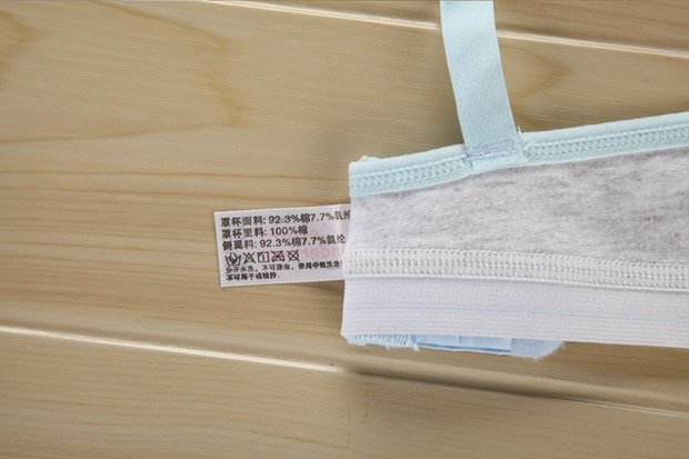 Ngày hè mỏng khuôn cốc cô gái áo ngực cỡ lớn phù hợp với thể thao không có vòng thép dậy thì đồ lót học sinh do lot