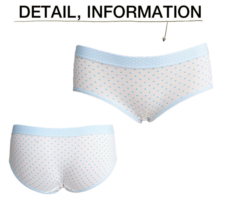 Slip jeunesse simple en coton - Ref 641293 Image 45