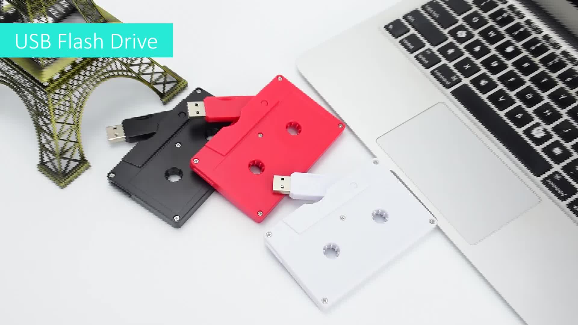 Custom Cassette Tape Usb Flash Drive 1gb 2gb 4gb 8gb 16gb Cle Usb Key