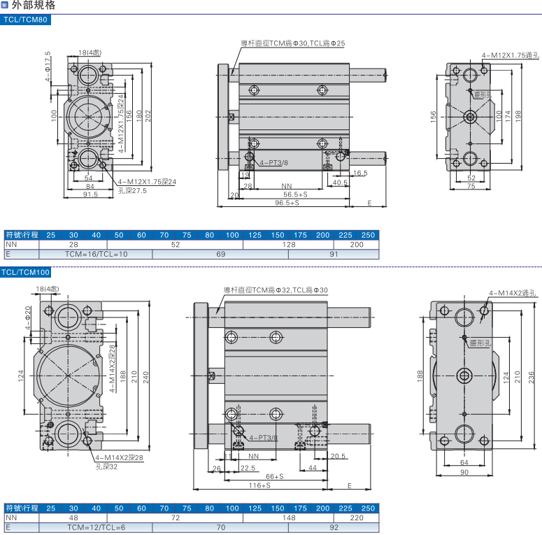 Цилиндр 原装亚德客 三轴导杆气缸 tcl12x10s tcl12x20s tcl12x25s airtac