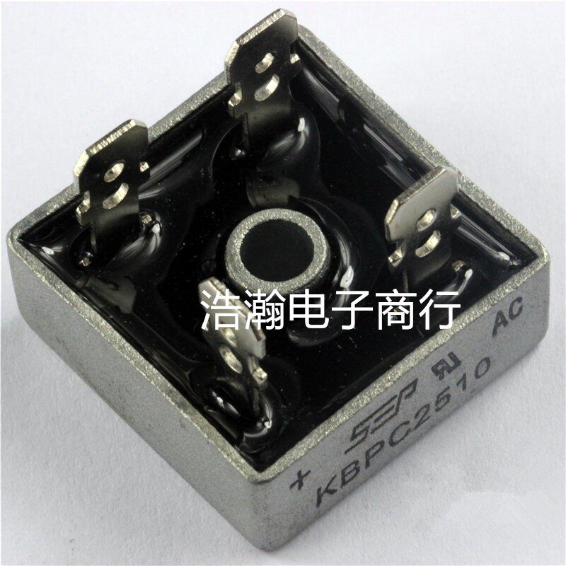 KBPC 2510 25A1000V single - phase bridge rectifier new SEP bridge flat - feet rectifier bridge