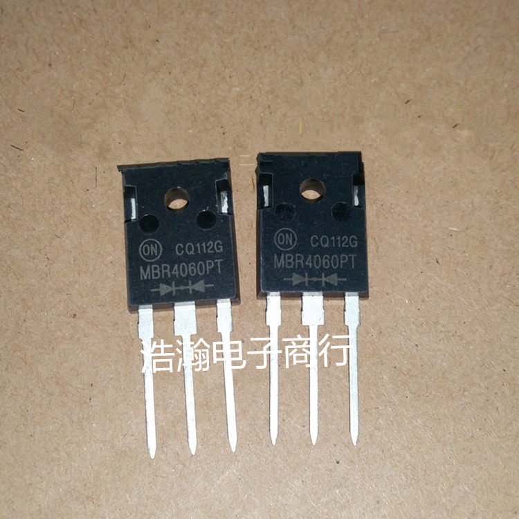 New ON MBR4060PT Schottky diode 40A60V large volume TO-3P straight shot