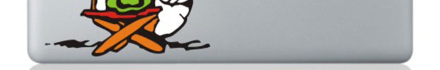Snoopy Snoopy dán máy tính xách tay phim địa phương macbook Pro Air13 Mac Stickers - Phụ kiện máy tính xách tay túi chống sốc máy tính