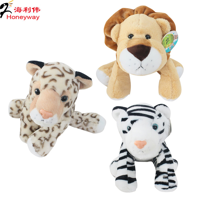 Sea Liwei Forest Animal Emulation Tiger Lions Leopard Wool Suede Toy Tiger Paparazzi B Doll Children Zodiac Gifts