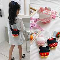 New childrens bag female cute super cute cartoon wow plastic bag girl crossbody fashion mini girl princess bag