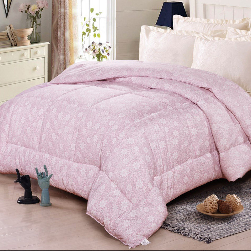 Winter quilt core cotton quilt autumn and winter new student single quilt 1 5m warm and thick fiber silk breathable close-fitting