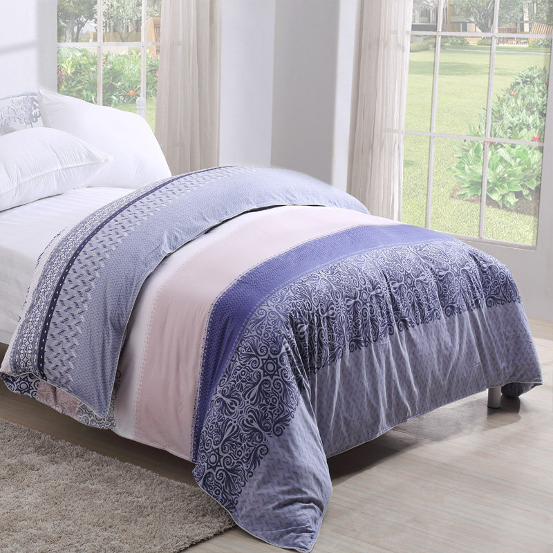 Full cotton quilted pure cotton by hood Single twill 2 0m 0m Double 40S Skinned Naked sleeping by single reinforcement bale