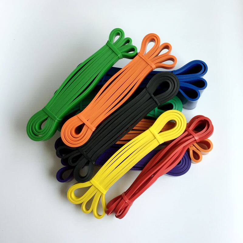 Elastic band fitness men's resistance band strength training female yoga pull belt flat rubber band ring pull-up assistance