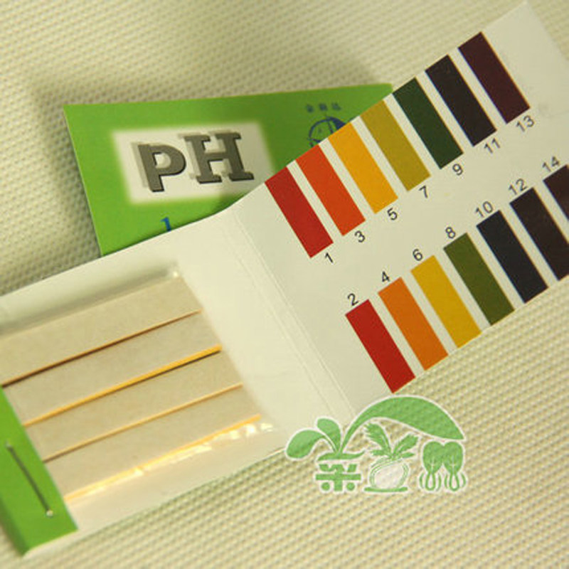 PH test paper Measuring acid-basicity test paper with colorimetric card-Taobao