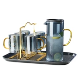 Северный домашний сок горшок чайник Стекло из холодной водой бутылки