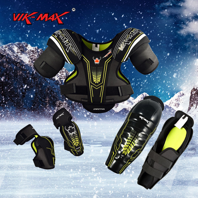 Weimas VIK-MAX ice hockey gear roller skating gear skating equipment hockey chest elbow brace three-piece set