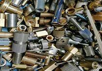 Set to do non-marked various use of iron copper material non-labeled copper column piece precision non-standard five gold piece non-standard lathe piece