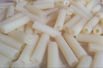 Nylon straight through isolation column double-pass hexagonal isolation column plastic insulating nylon natural colour interval post M3X5 6-18
