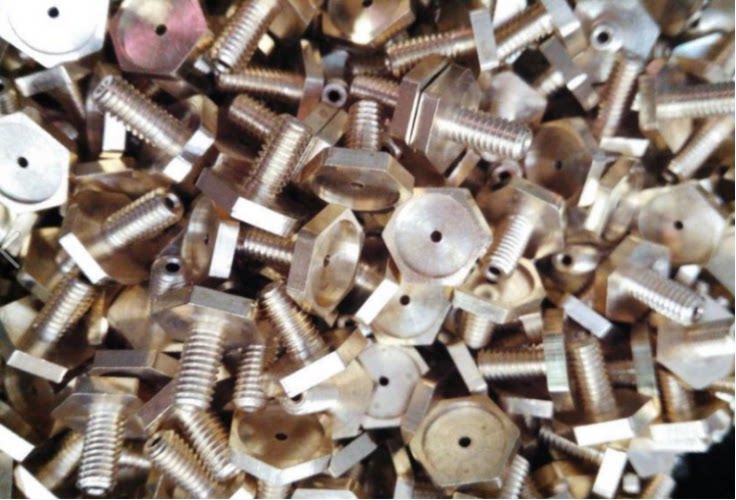 Non-standard screw rod copper Hex nut Flange nut Lock nut Iron nut Angle iron screw bolt
