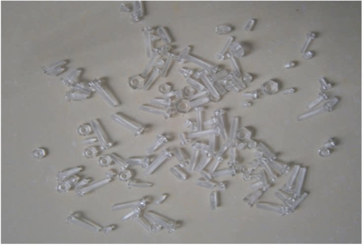 Disc head cross nylon poly carbon screw rod plastic transparent nylon screw PM6X10 12 15 -35 plastic