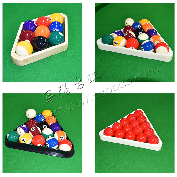 Table ball swing frame Chinese black octagonal style Division Nooke pendulum ball tripod solid wood resin triangular frame swing ball tool