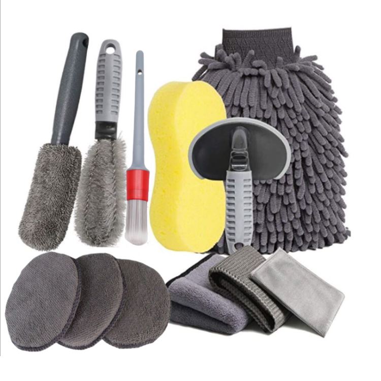 Car Hairbrush Sub Car Wash Cleaning Brush Pure Cotton Long Handle Mop Telescopic Soft Hair Do N't Hurt Car Paint Car Wash Special Tool