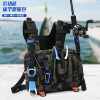 Lure bag tactical big chest bag camouflage waist bag multi-function
