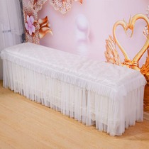TV cabinet cover Dust cover Nail art table cover towel Universal cover fabric Lace Solid color tablecloth Shoe cabinet cover customization