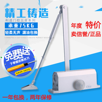 Hydraulic buffer door closer 75KG fire door wooden door household automatic door closer not positioning 65KG stainless steel door