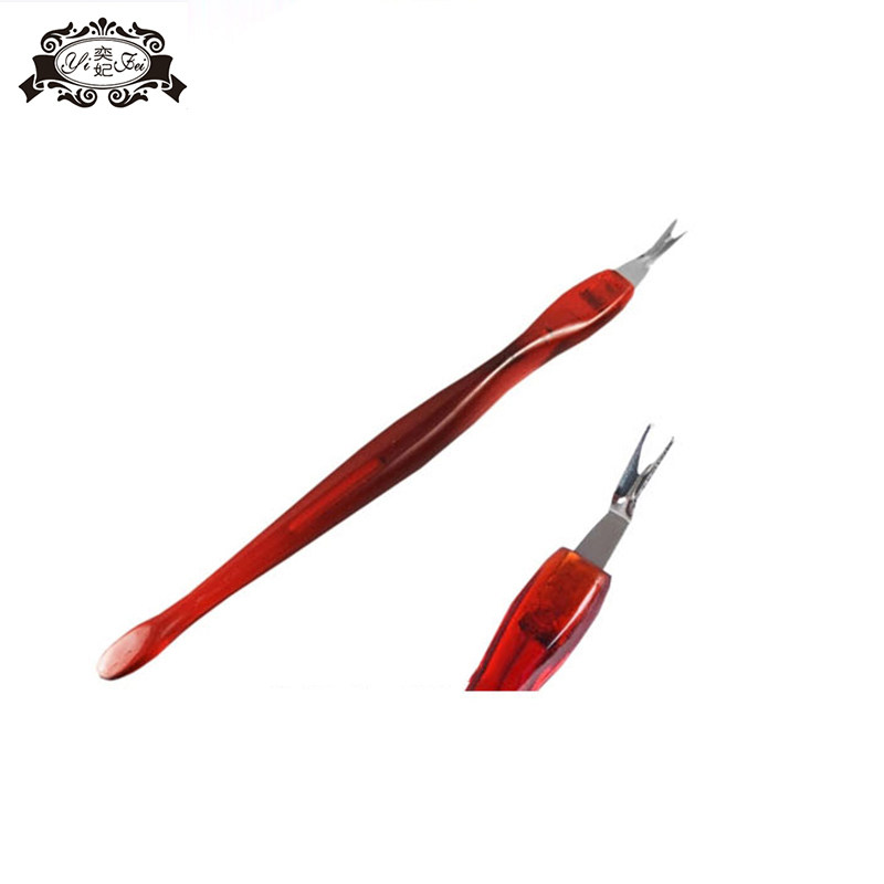 Yifei manicure tool supplies set dead skin fork to dead skin cleaning tool nail dead skin push dead skin push fork