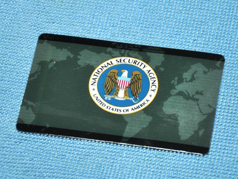 US National Security Agency NSA Menka Bus Card Traffic Card sticker 