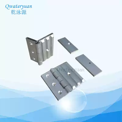 Sauna wet steam door Aluminum alloy hinge Steam door accessories Door bumper Magnetic plastic handle Tempered glass fixing clip