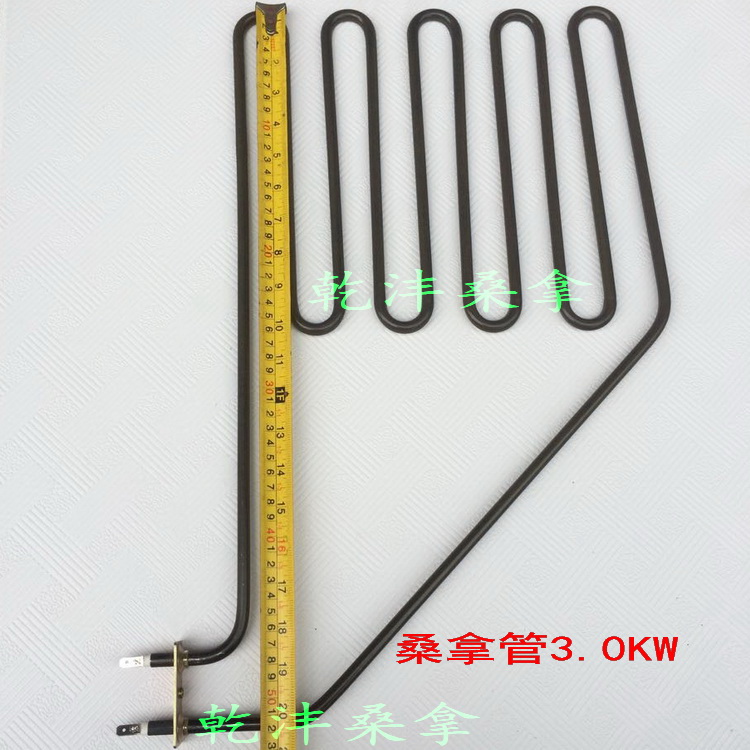 SAV furnace sauna pipe dry steam pipe stove wire heating pipe stainless steel sauna stove heating pipe sauna room equipment inclined pipe