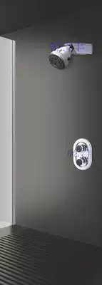 Korea Dalin thermostat shower faucet In-wall shower hot and cold water faucet concealed FB193C