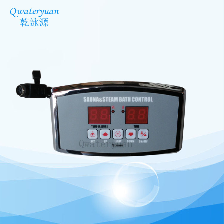 Sauna dry and wet steam machine panel Steam machine controller LCD display temperature control switch accessories Sauna connector