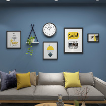 Living room sofa background wall decorative painting Nordic style modern minimalist hanging painting Restaurant creative personality free punch wall painting
