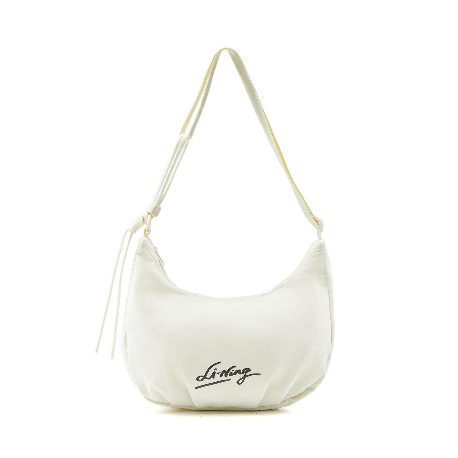 Li Ning authentic sports life series men's and women's same style water-repellent fashion simple casual crossbody bag ABDV295