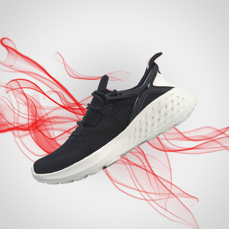 Li Ning summer women's sports and leisure low-top lace-up lightweight professional breathable running shoes ARHQ046