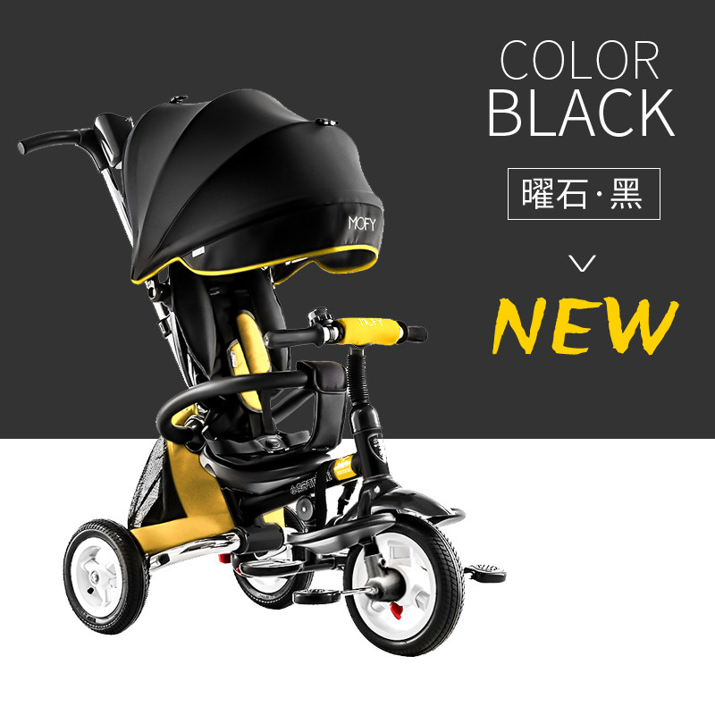 Small Tiger Child Pedicab Bike 1-2-3-4-5-6 years old Folding Baby Trolley Bike