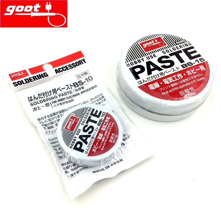 Japan imports Taiyang GOOT good electric soldering iron flux solder paste BS-2 resurrection agent BS-10 15