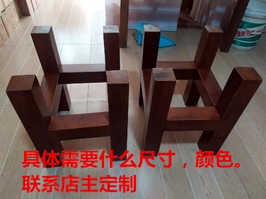 Walnut-colored solid wood speaker tripod wooden floor audio rack small bookshelf box shelf surround bracket power amplifier rack