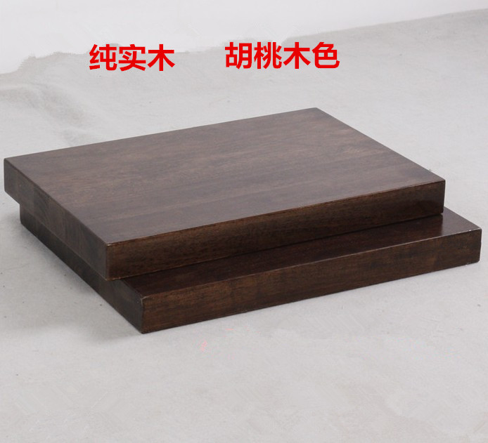 Walnuts Wood Color Solid Wood Base Plate Africa Flower Pear Wood Pomelo Shock Foot Nail Power Amplifier Sound Speaker Power Amplifier Cushion Wood