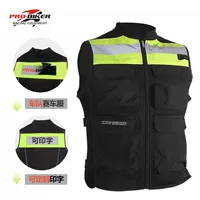Xe máy Jersey nam và nữ phản quang vest đua xe quần áo thoáng khí chống ngã đội có thể in - Xe máy Rider thiết bị găng tay chạy xe máy