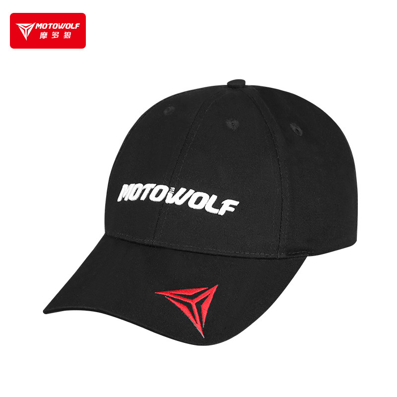 Modo Wolf locomotive cap outdoor sports leisure baseball cap Street summer sunshade motorcycle team cap men and women