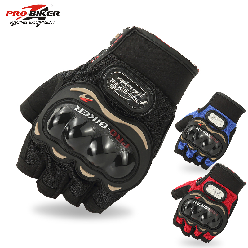 Off-road motorcycle gloves four seasons riding motorcycle touch screen anti-fall slip full finger knight equipment autumn breathable half finger