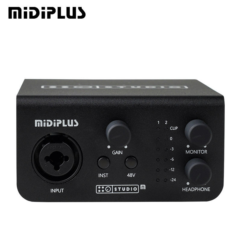 MIDIPLUS STUDIO-M PRO EXTERNAL PROFESSIONAL SOUND CARD INTERNET K SONG RECORDING