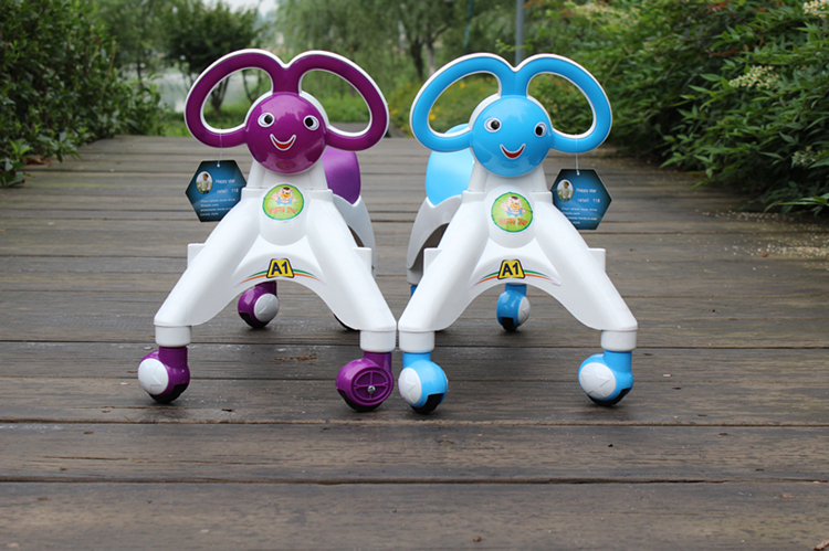 Xe tay ga cho bé xoắn xe tập đi cho bé 1-3 tuổi đồ chơi xe không có bàn đạp cân bằng xe trẻ em yo xe - Smart Scooter xe thăng bằng ander pro websosanh	
