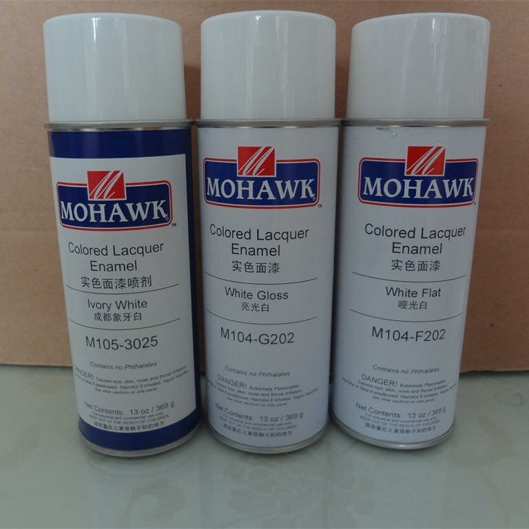 East China's Shandong Province express delivery outside of Mohawk white spray paint furniture repair materials