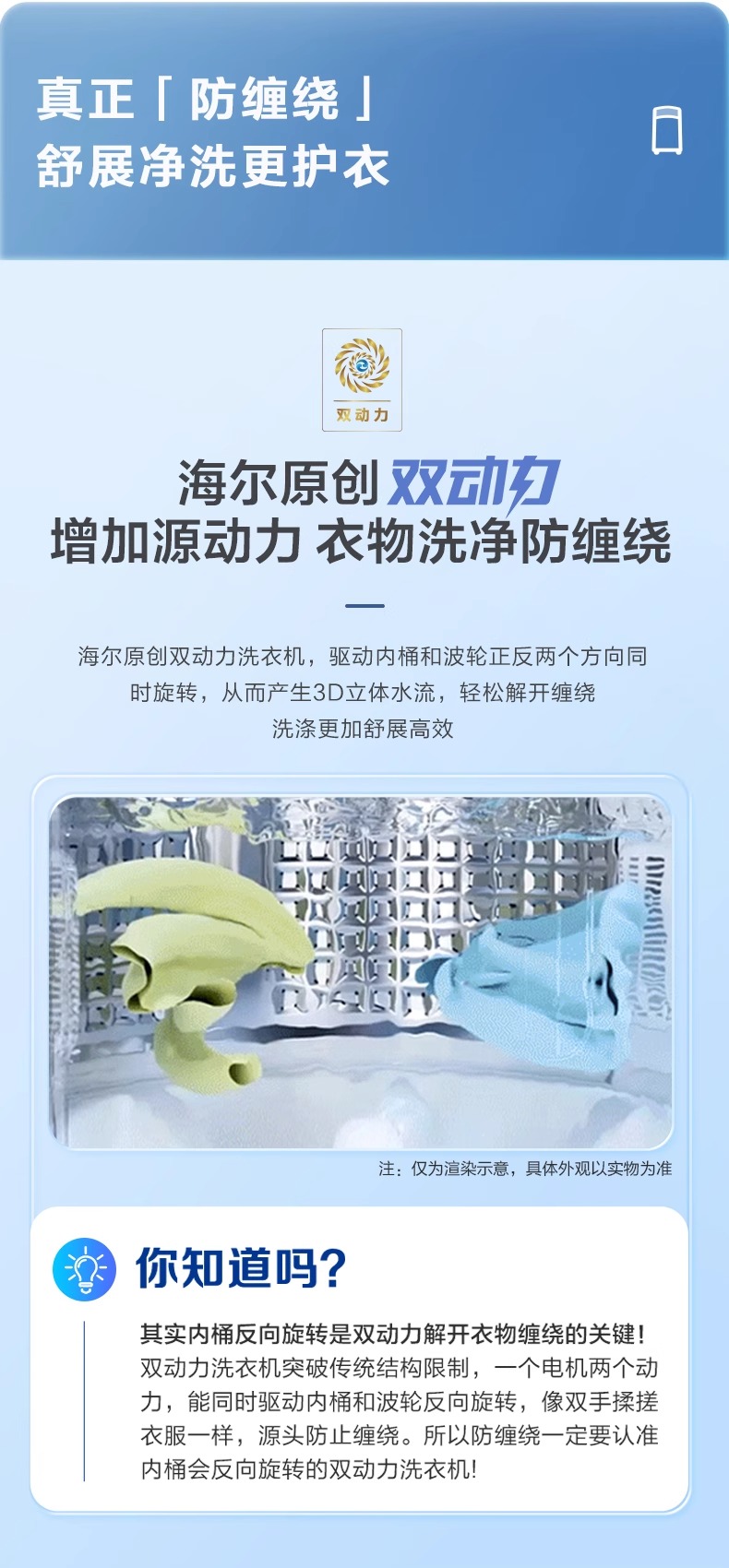 海尔洗衣机全自动波轮XQS100-BZ556